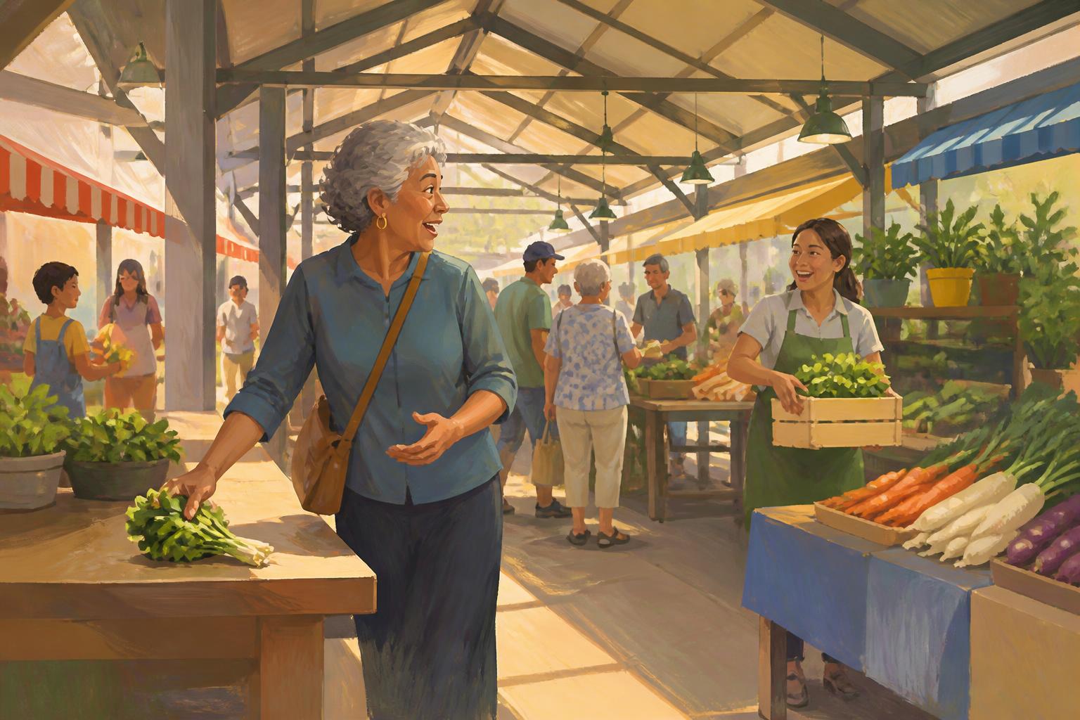 Painterly scene for Most Change Has No Moment