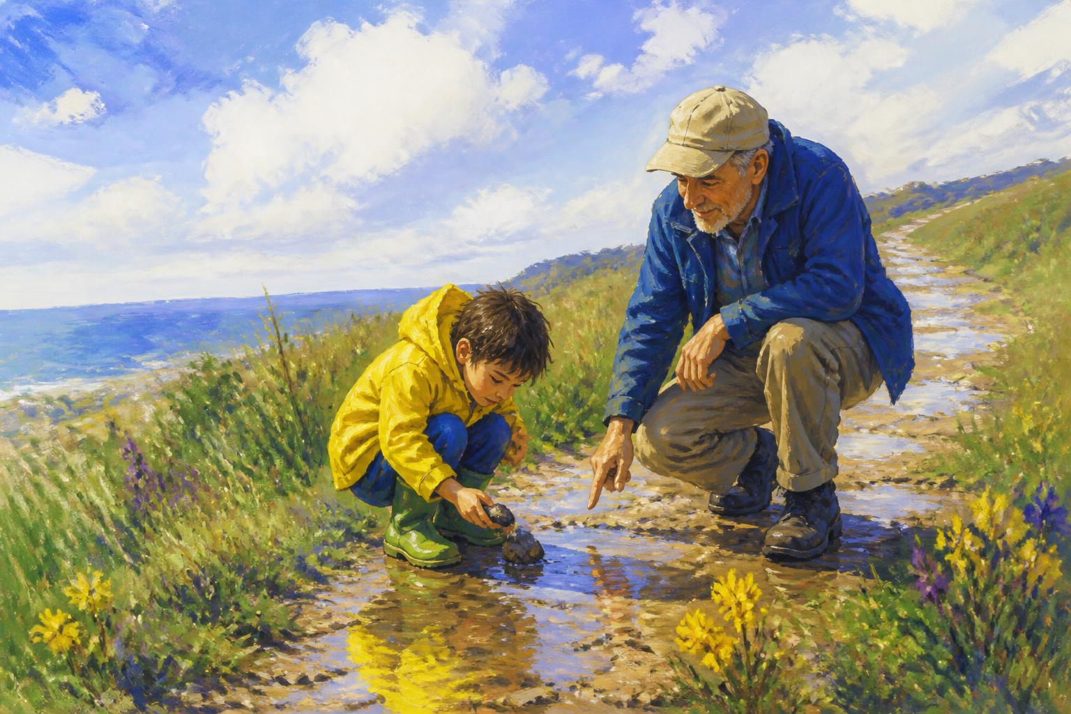 Painterly scene for Can Anyone Still Correct You?