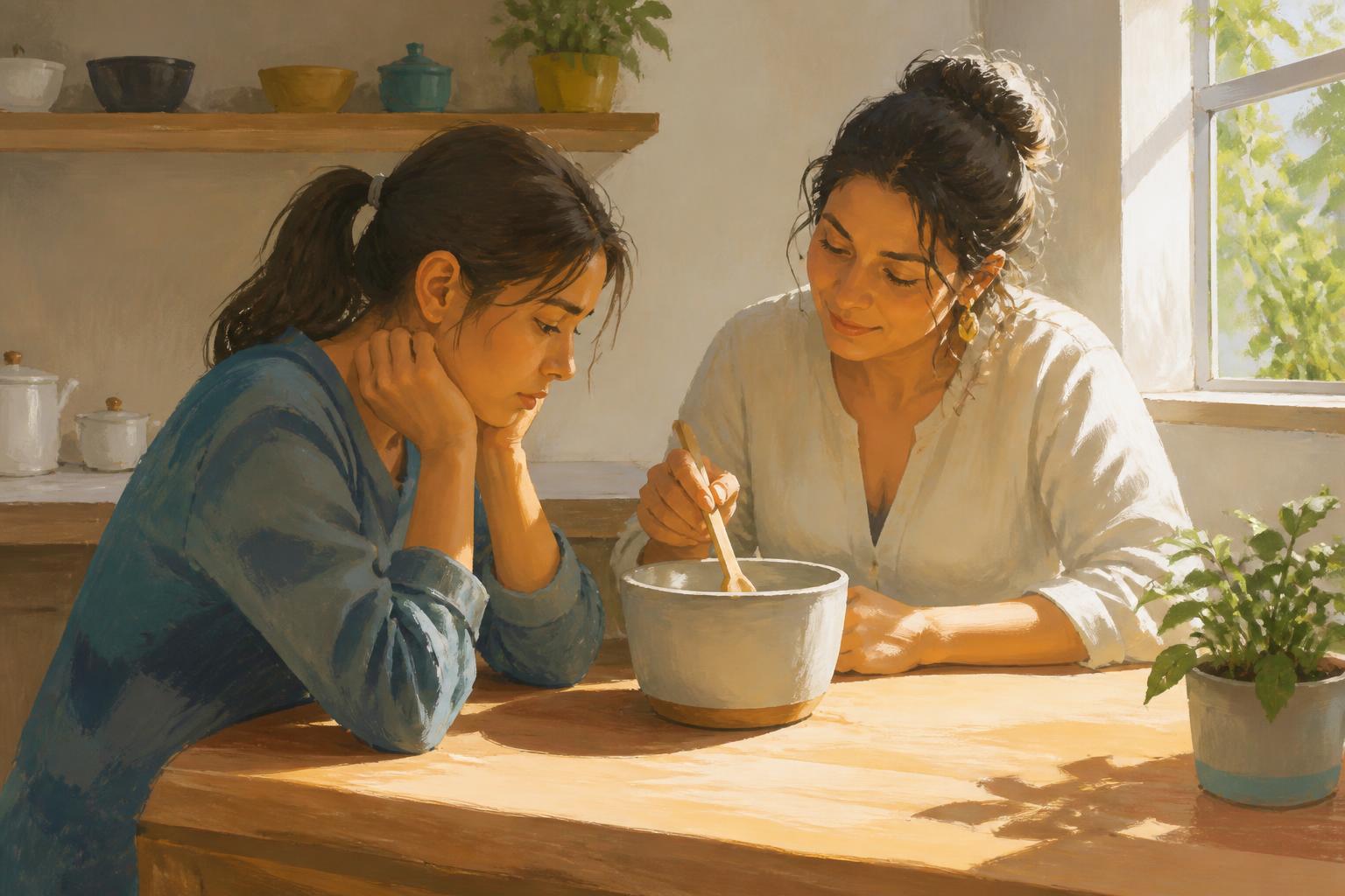 Painterly scene for Let Another Truth Test Yours
