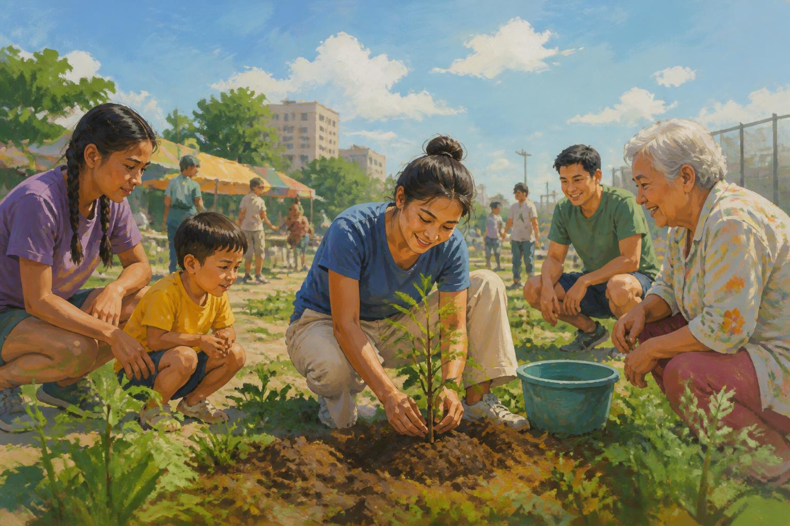 Painterly scene for When Safety Rules Never Shrink