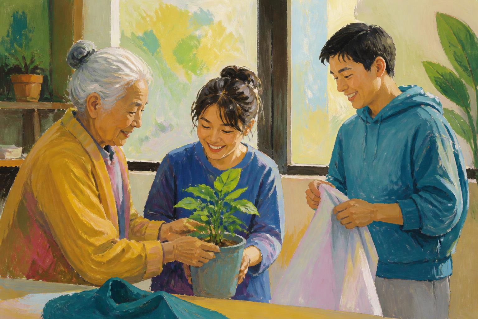 Painterly scene for First Ask If It Is Even Claiming