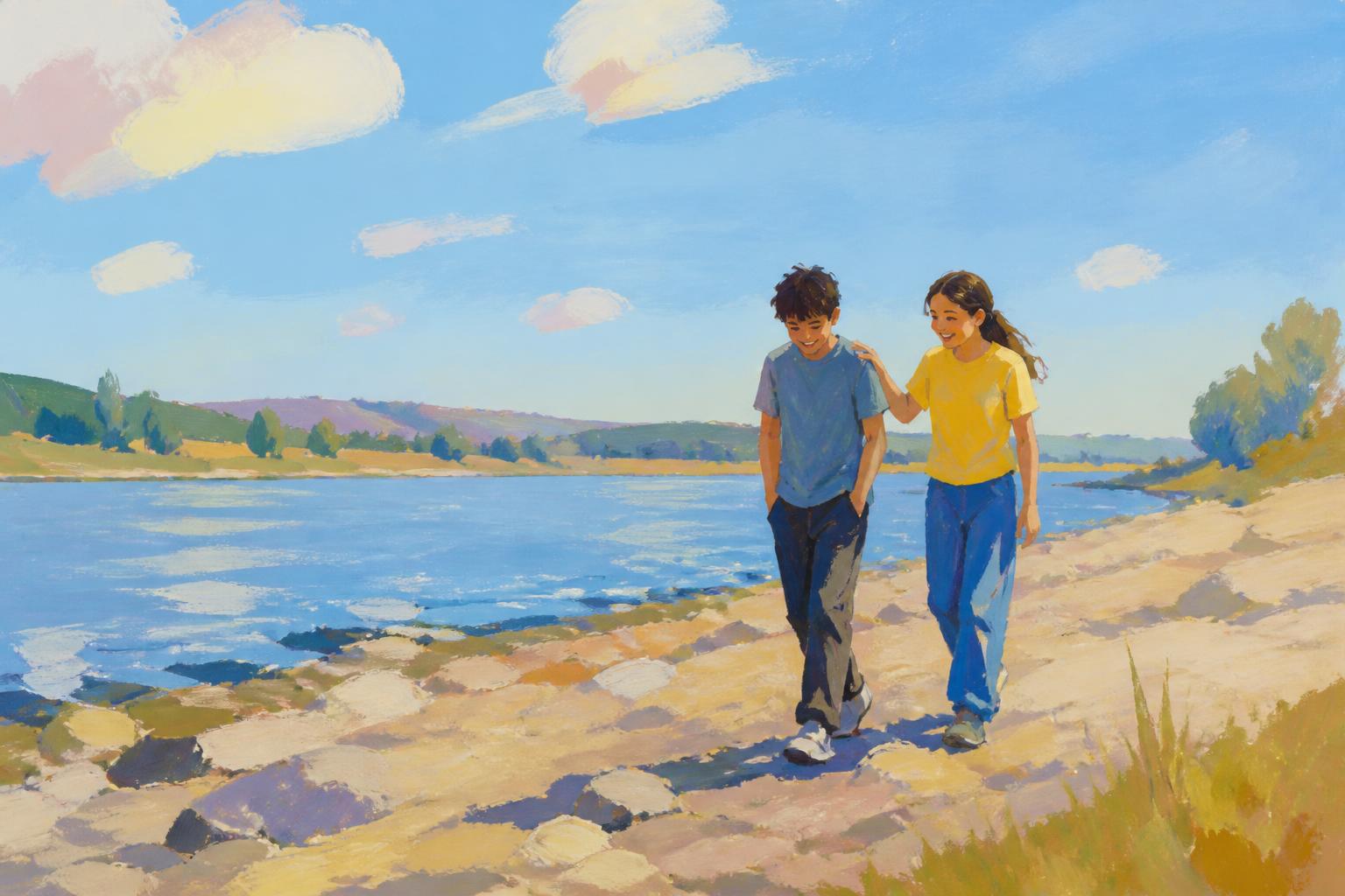 Painterly scene for When Doubt Needs An End