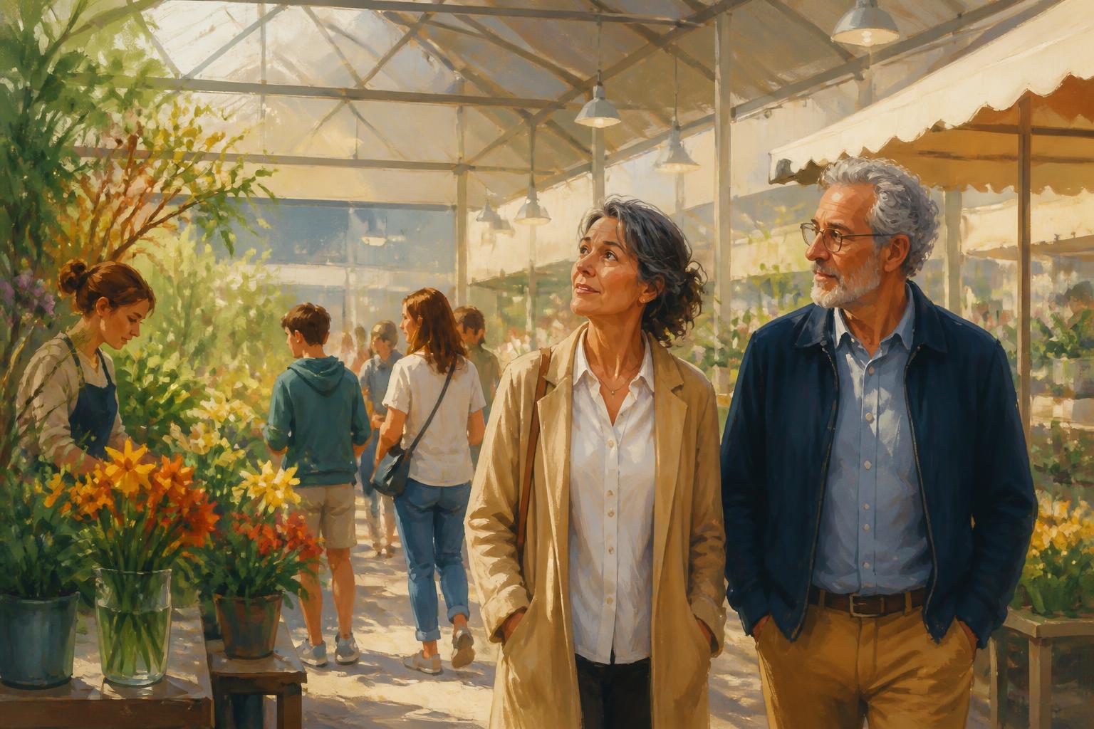 Painterly scene for No One Holds Every Role