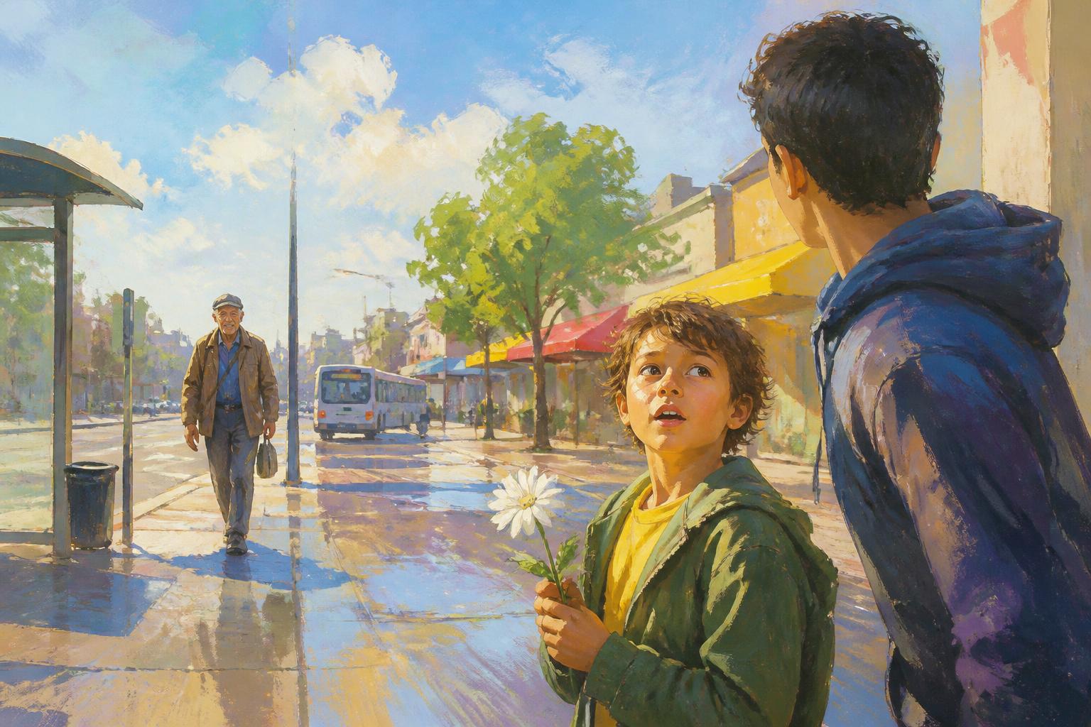 Painterly scene for Before Rest Gets a Name