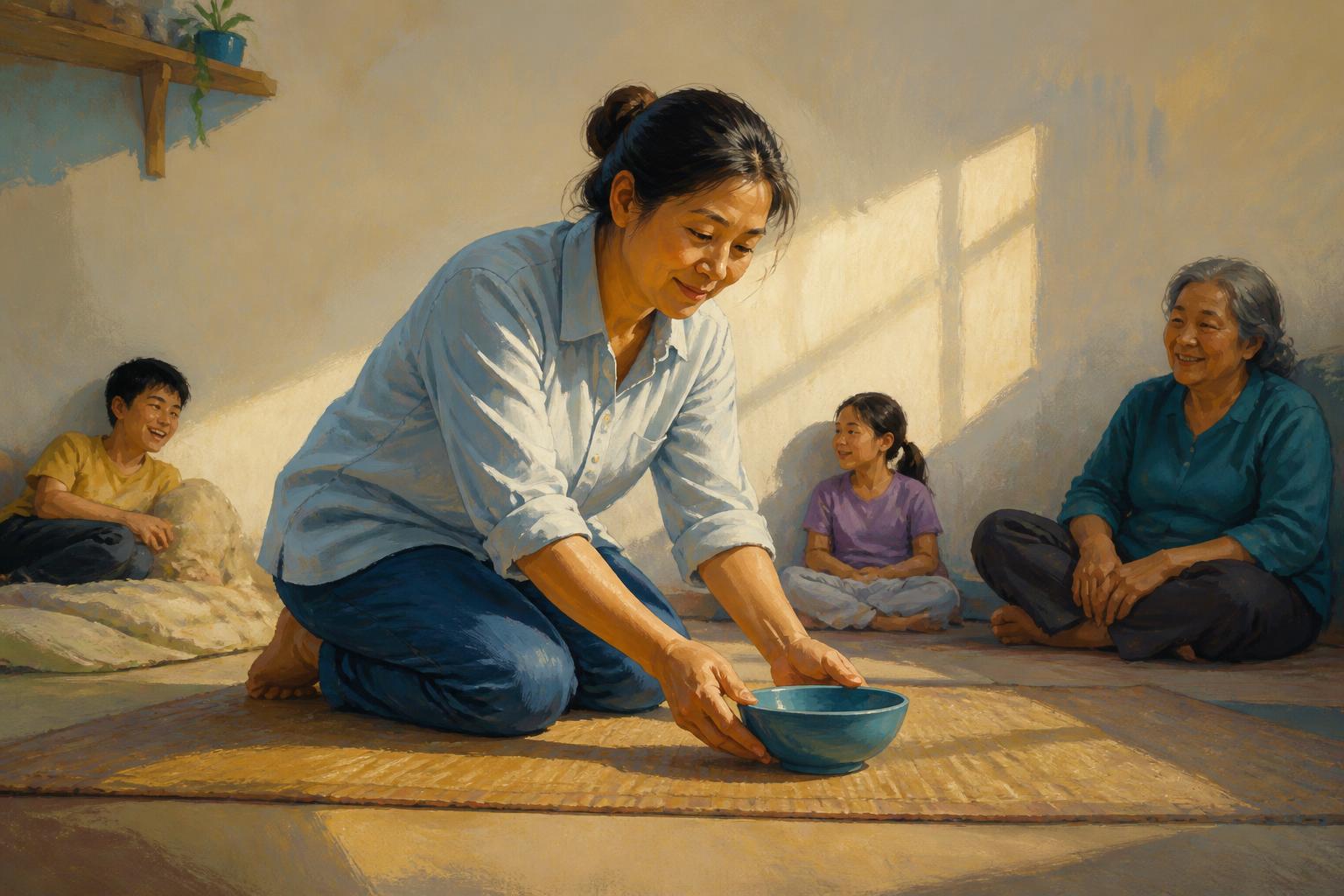 Painterly scene for When Guidance Is Not Belonging