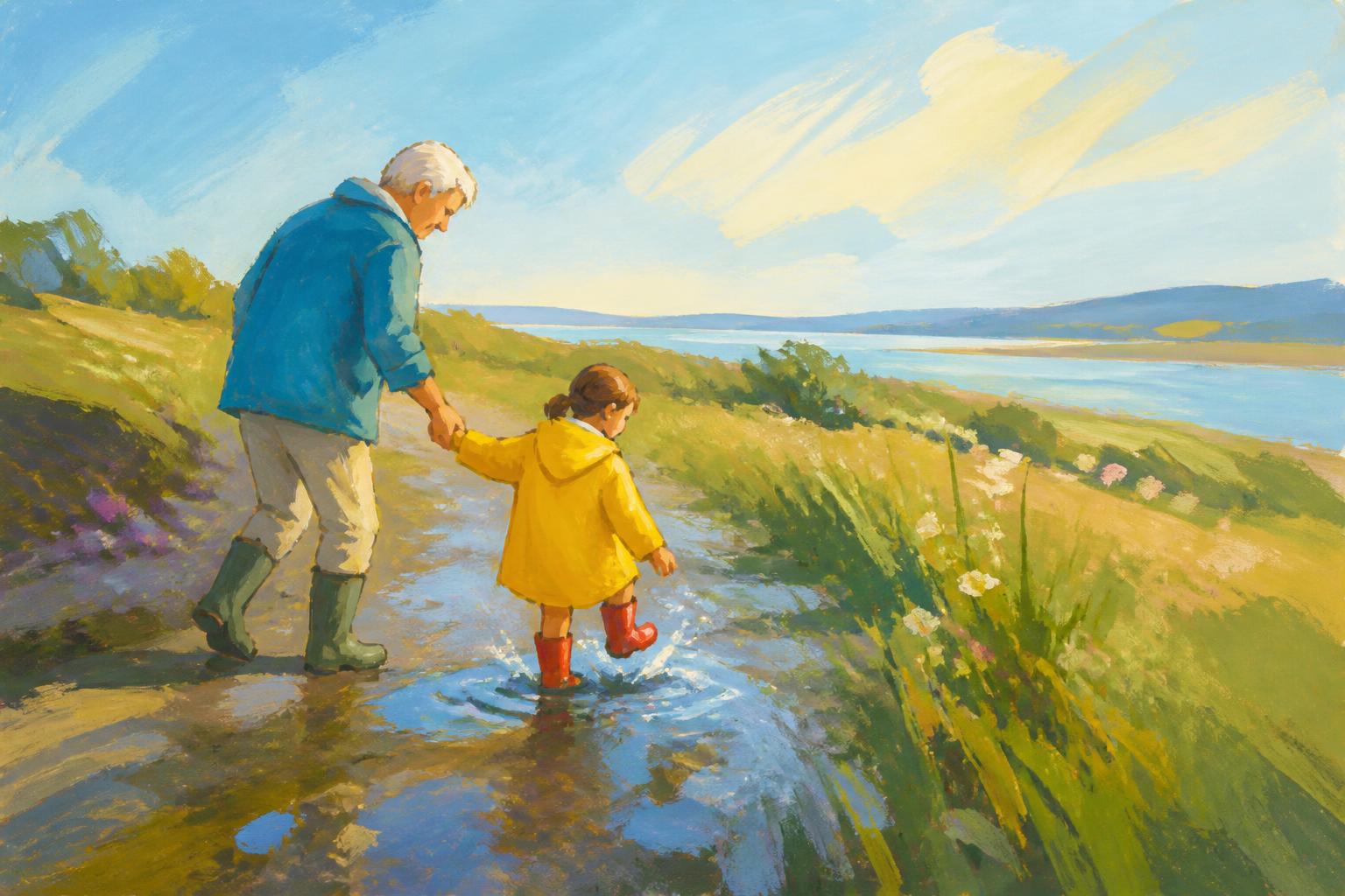 Painterly scene for What Holds Us When the Name Fails