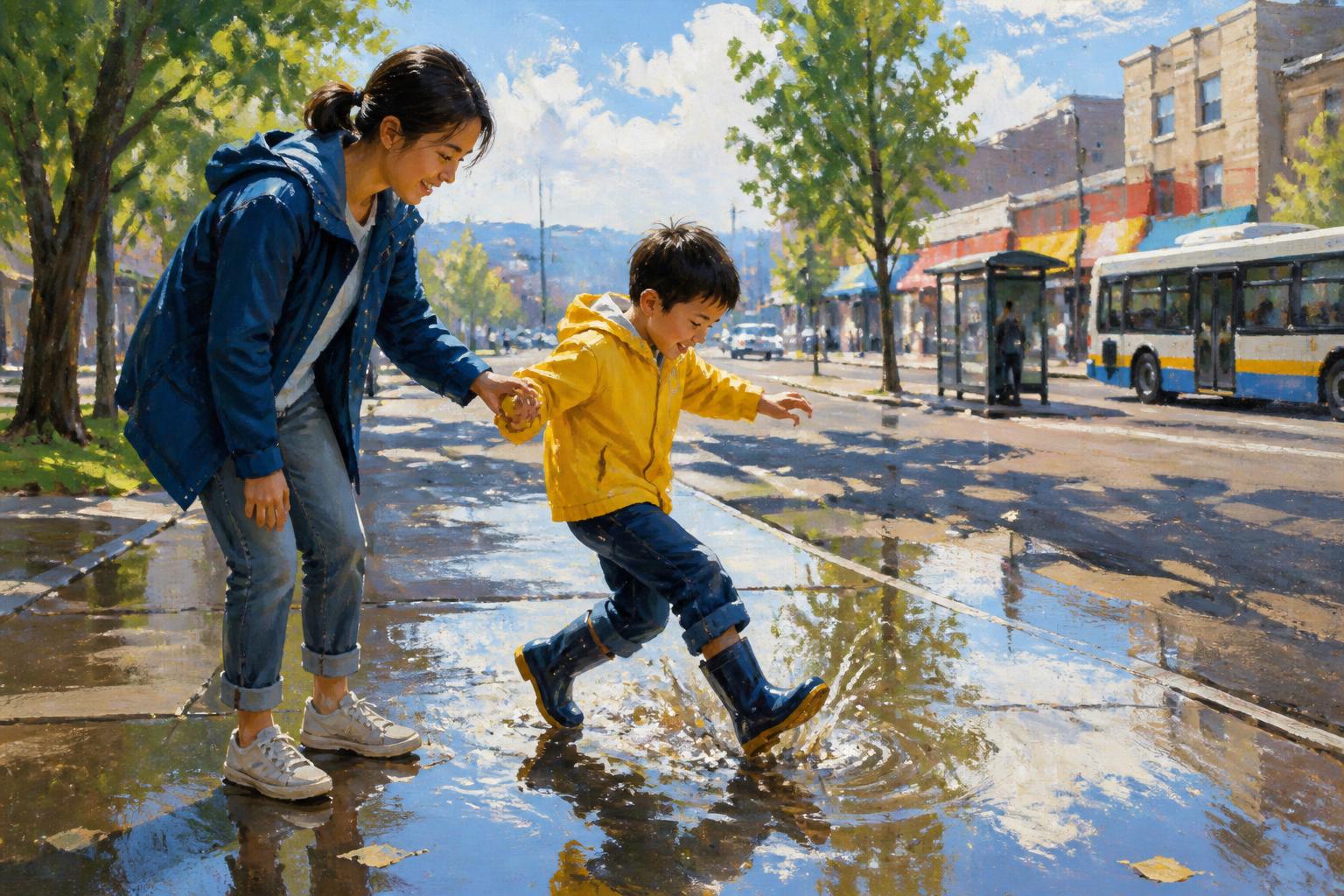 Painterly scene for How Does A Strong Insight Stay Honest?