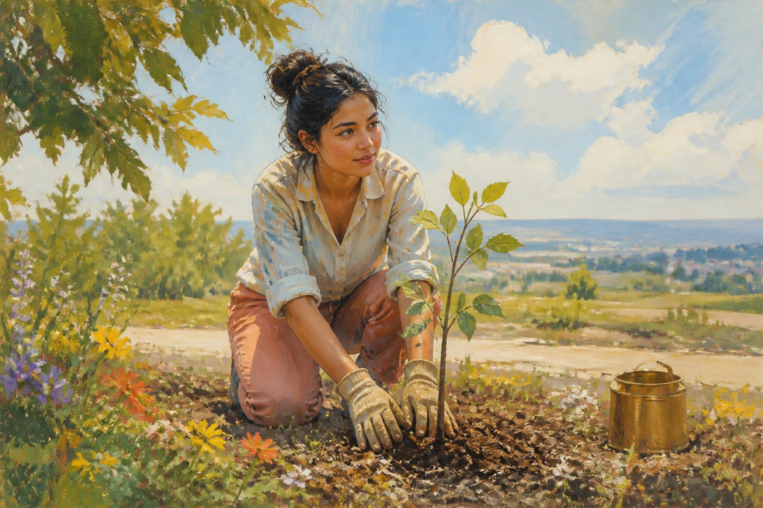 Painterly scene for Let the quiet end before you turn it into a verdict.