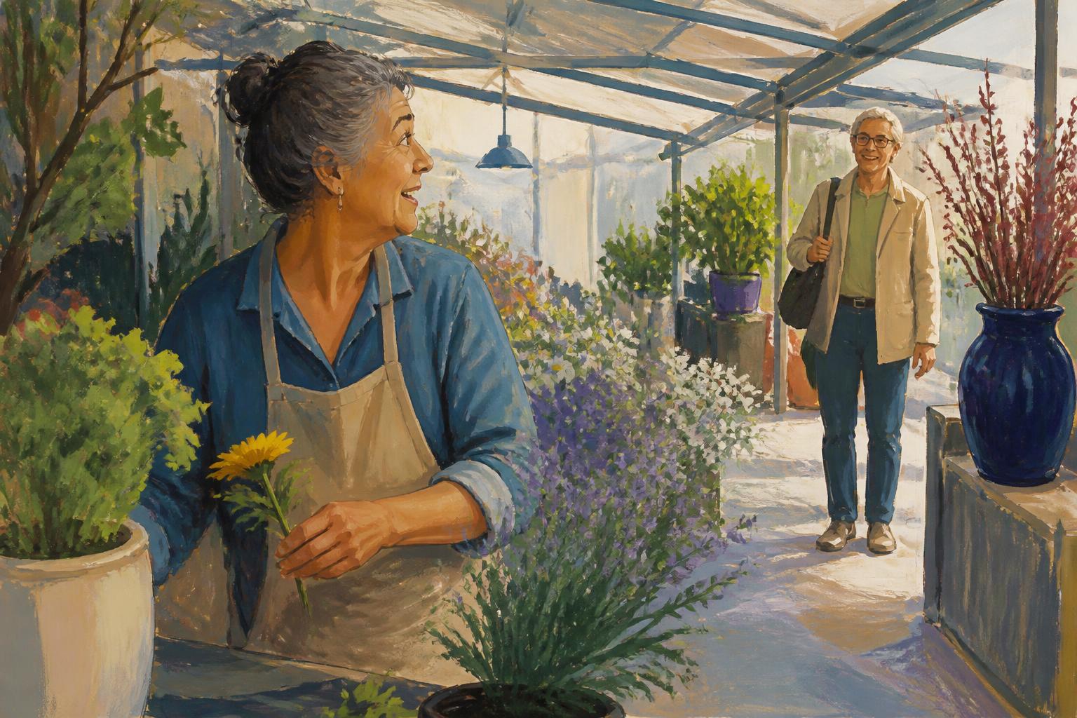 Painterly scene for After quiet, do not hurry to decide where your attention belongs.