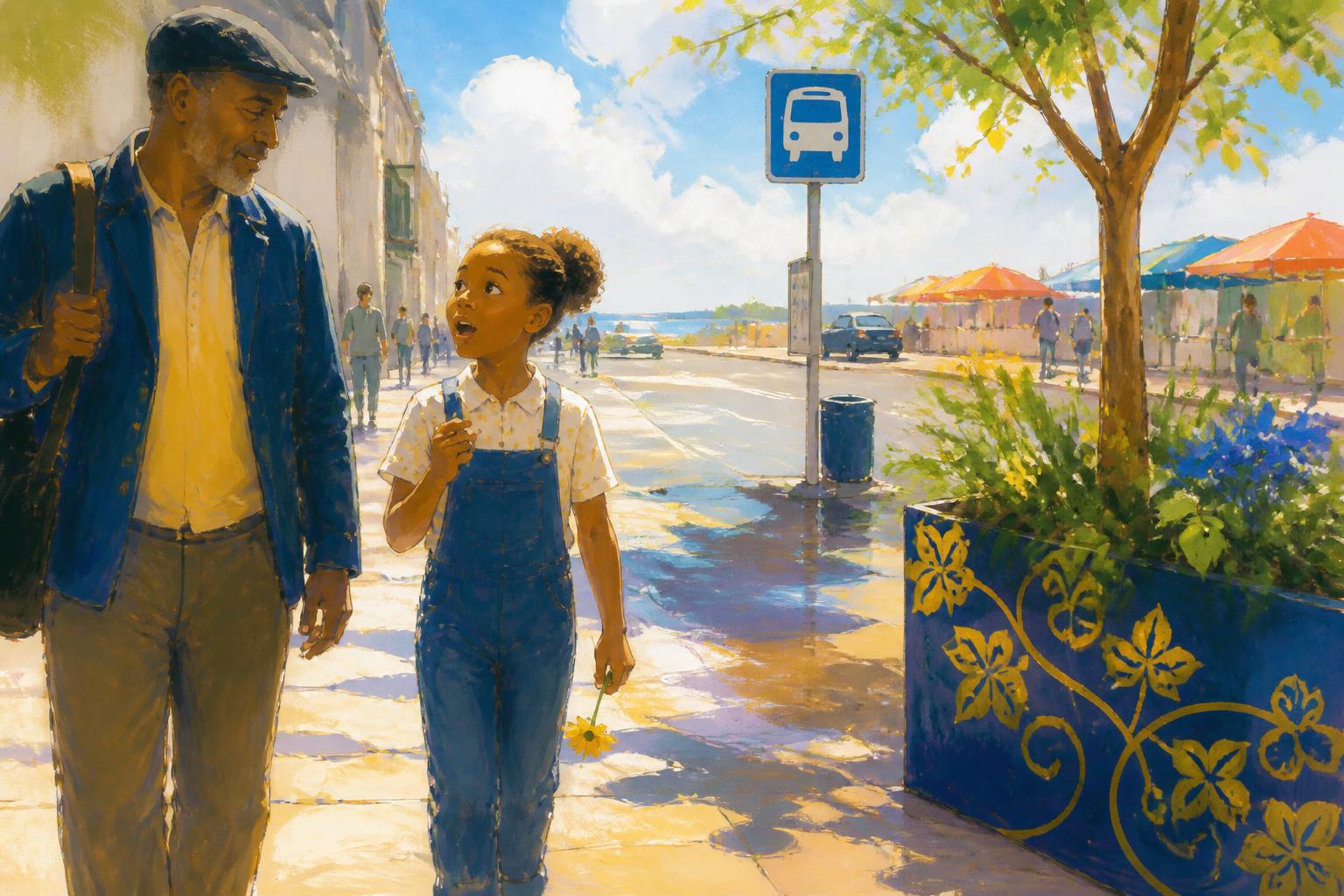 Painterly scene for Before you ask who can correct you, ask whether you would let them.