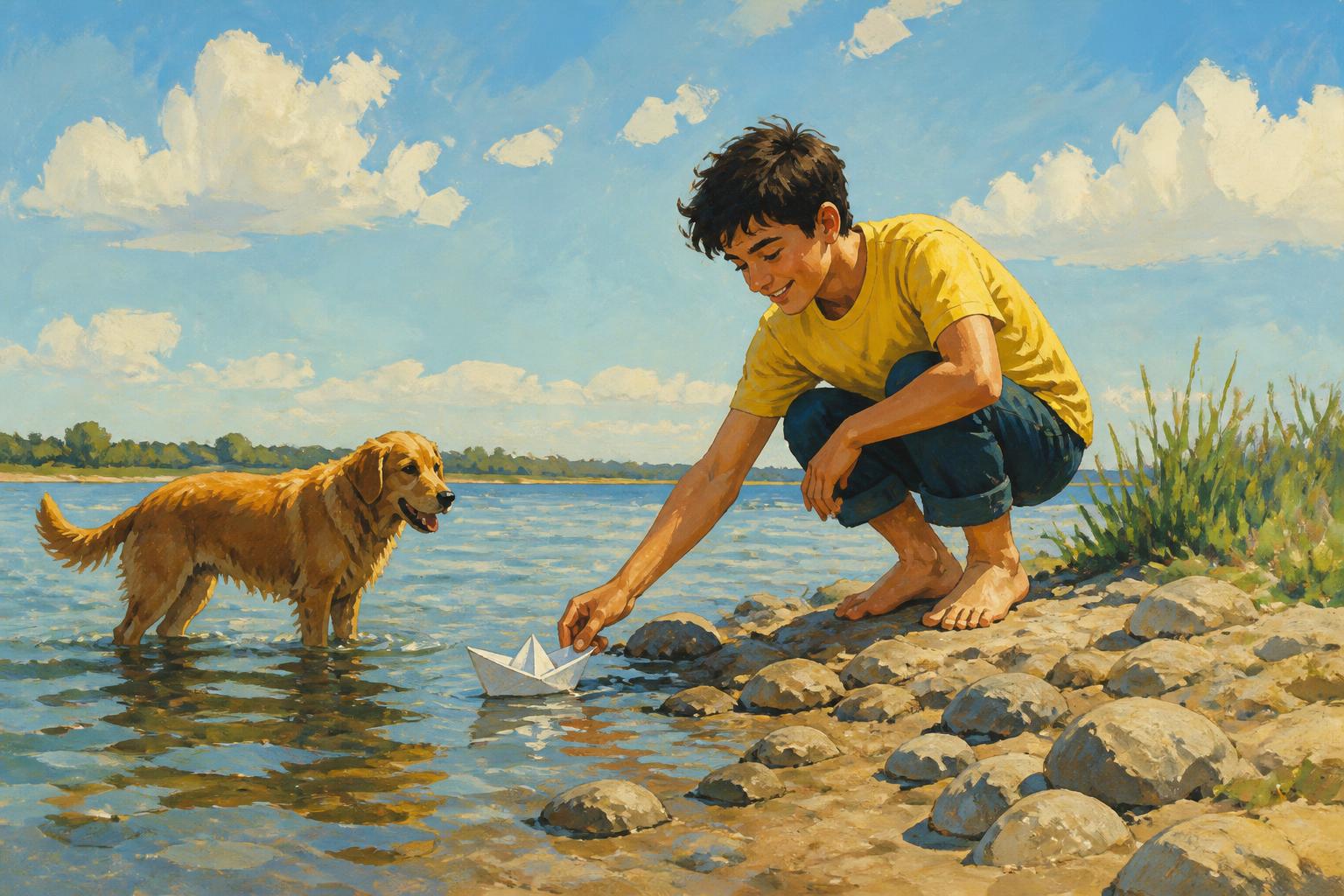 Painterly scene for A test you and your circle control cannot correct you.