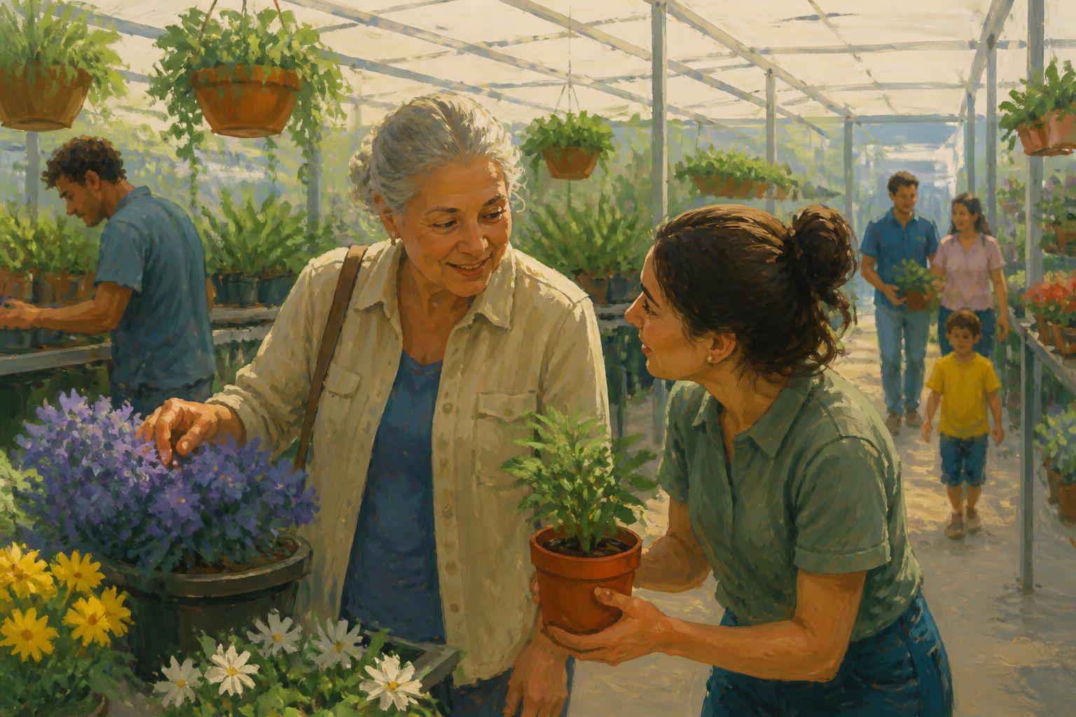 Painterly scene for Let help correct you; do not make it your only home.
