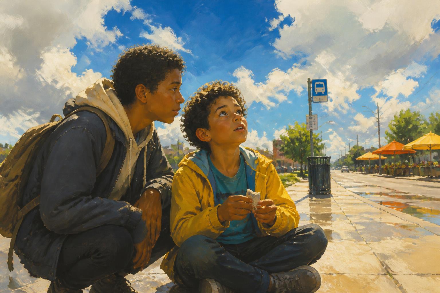 Painterly scene for Let go of a method only after you know what can still correct you.