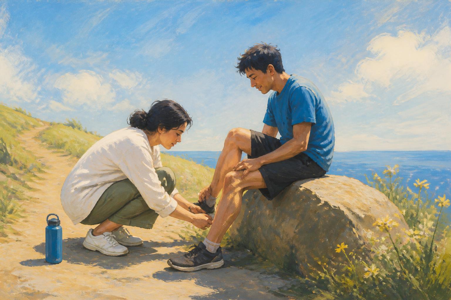 Painterly scene for Let silence make you easier to reach, not harder to correct.